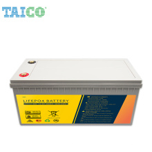 China Factory Long lifePO4 Deep Cycle 12.8V 300AH Lithium Ion Lifepo4 Battery Pack